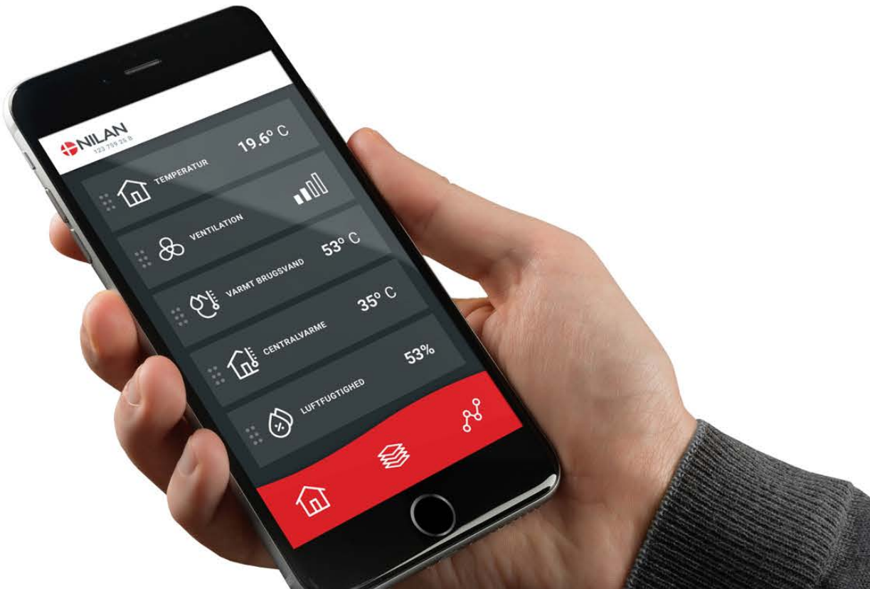 Nilan Compact P Mobile App automation
